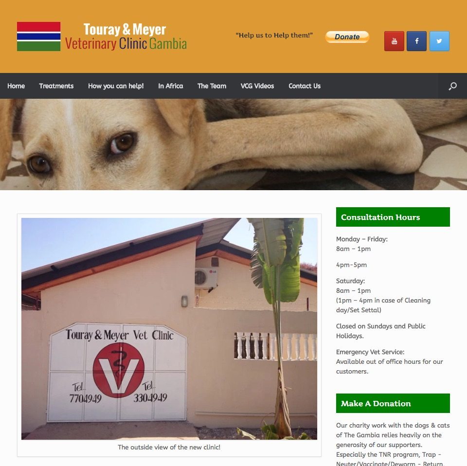 Animal Charity Website