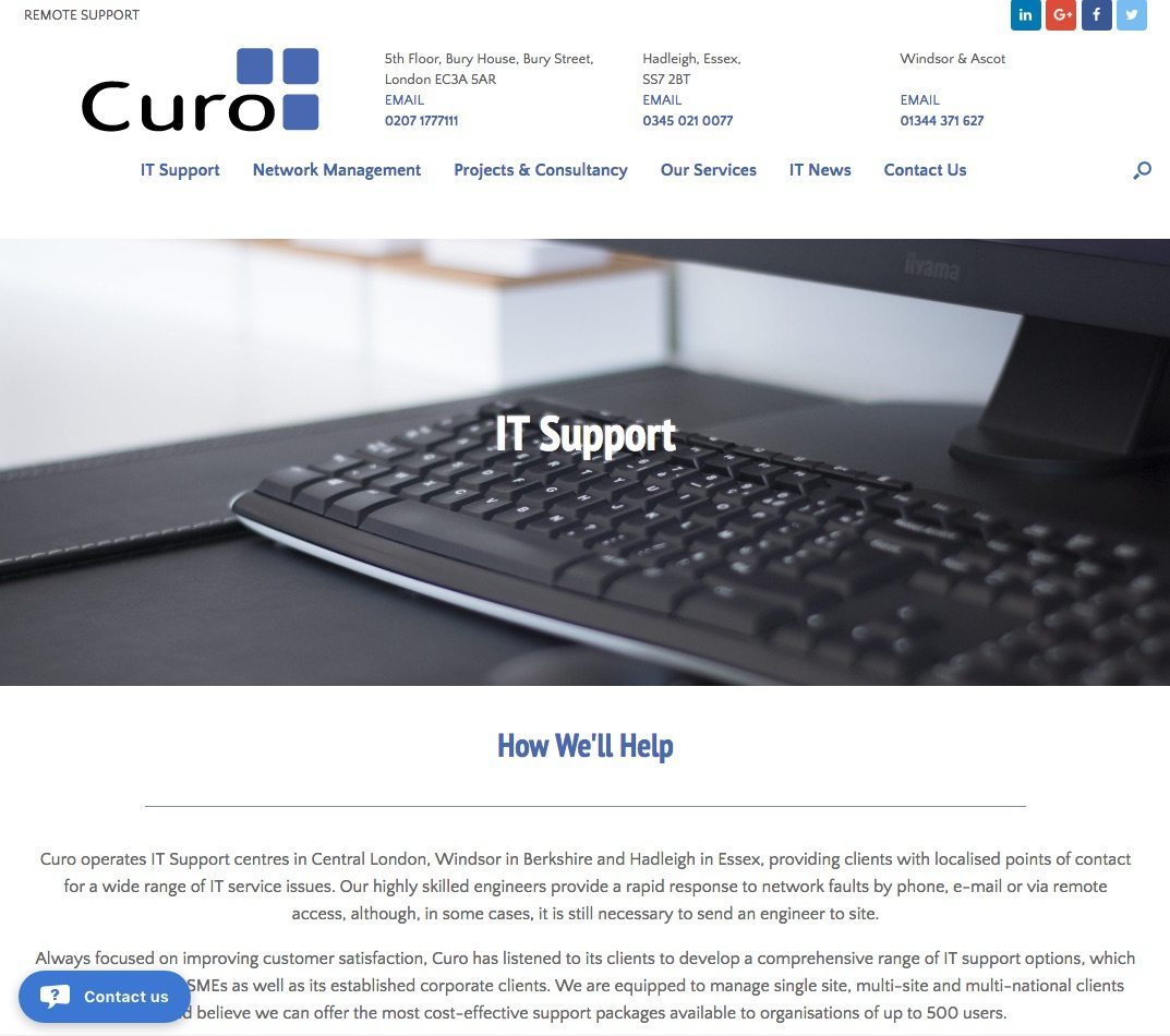 IT Company Website
