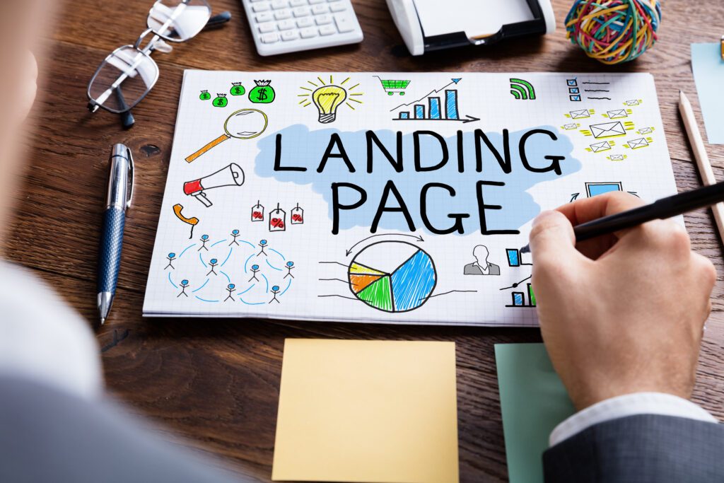 Landing Pages gives your business a strong online presence